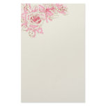 Romantic Rose Stationery Design
