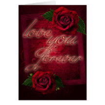 Romantic Roses Valentine's Day Cards