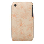 Romantic spring garden floral magnolia blossoms iPhone 3 Case-Mate case