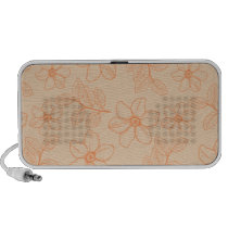 Romantic spring garden floral magnolia blossoms speakers