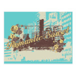 Romantic Sunset Tshirts and Gifts Postcard