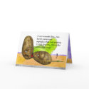 Romantic Tater Thoughts Funny Kissing Card