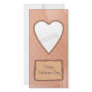 Romantic Valentine heart design Photo Cards