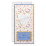 Romantic Valentine's Day heart design Photo Greeting Card