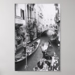 Romantic Venice Italy Gondola Canal Ride Posters