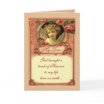 ROMANTIC VICTORIAN ROSES by SHARON SHARPE Greeting Cards