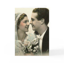 Romantic Wedding Greeting Card