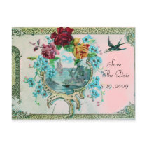 ROMANTICA 3 SAVE THE DATE POST CARDS