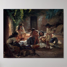 Romany Gypsy Family Print