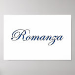 Romanza posters