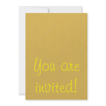 rombos yellow, You are invited!