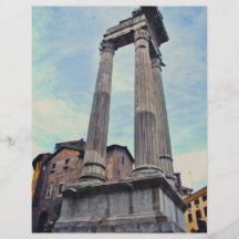 Rome architecture custom flyer