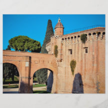 Rome architecture full colour flyer