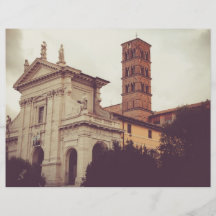 Rome architecture full colour flyer