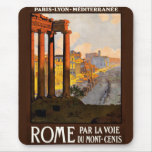 Rome at Dawn Par La Voie Travel Poster 1920 Mouse Pads