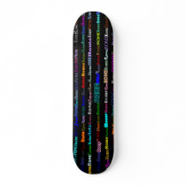 Rome Black Skateboard