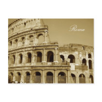 Rome Coliseum Close Up Post Card