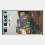 Rome - Colosseum from the Forum Rectangular Sticker