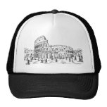 rome colosseum mesh hats
