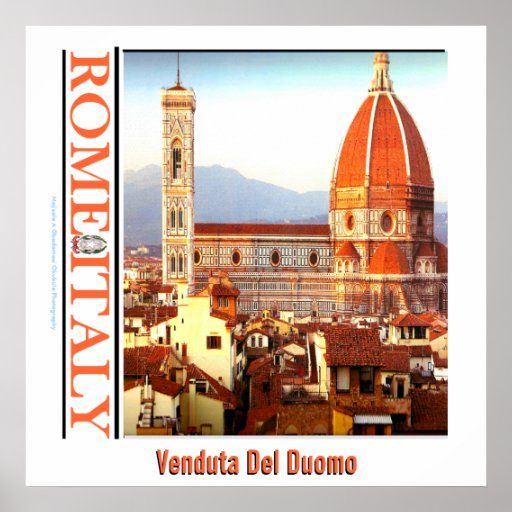ROME ITALY POSTER(Mojisola A Gbadamosi Okubule)