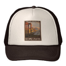 Rome par le Mont-Cenis Casquettes De Camionneur