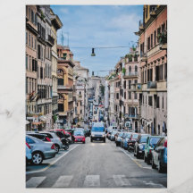 Rome street custom flyer