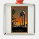 Rome - Temple Ruins in Forum Romanum Christmas Tree Ornament