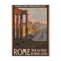 Rome through the Mont-Cenis Post Card