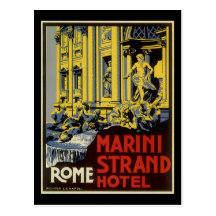 Rome vintage carte postale