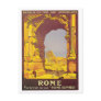 "Rome" Vintage French Travel Poster Postcards