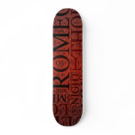 Romeo and Juliet (Red) Skateboard