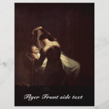 Romeo At Juliet'S Deathbed,  By Füssli Johann Hein Personalized Flyer
