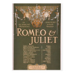 Romeo & Juliet, 'Liebler & Co' Retro Theatre Post Cards
