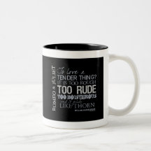 Romeo & Juliet Love Quote Coffee Mug