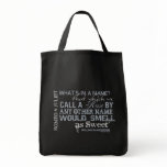 Romeo & Juliet Name Quote bags
