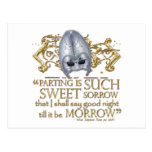 Romeo & Juliet Quote (Gold Version) Postcards