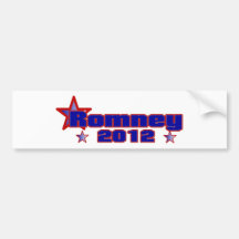 Romney 2012 bumper stickers