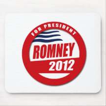 Romney 2012 button mouse pad