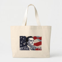 Romney 2012 canvas bag