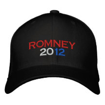 Romney 2012 embroidered hats