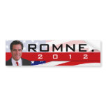 Romney 2012 Photo Bumper Sticker bumper stickers