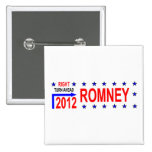 ROMNEY 2012 PINBACK BUTTONS