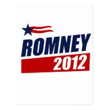 ROMNEY 2012 POST CARD