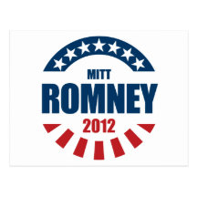 Romney 2012 postcard