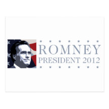 Romney 2012 postcard