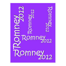 Romney 2012 postcards