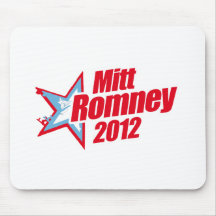 ROMNEY 2012 (Star Republican) Mouse Pad