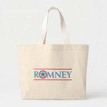 Romney 2012 tote bag