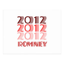 ROMNEY 2012 VINTAGE POSTCARD