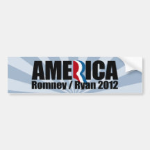 Romney American Bumper Stickers